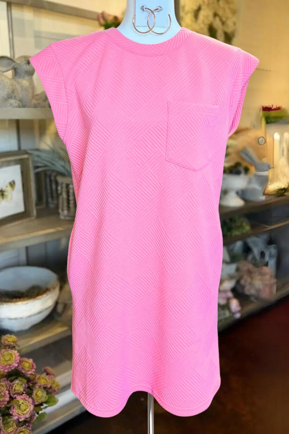 Galore Texture Mini Dress