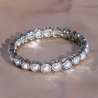Heart-shaped Elastic Rope Bracelet