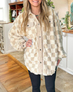 Warm Sherpa & Corduroy Jacket