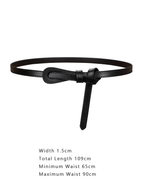 Women's Multi-color Waist Slim Belt