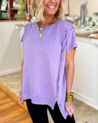 Easy Washed Cotton Tee