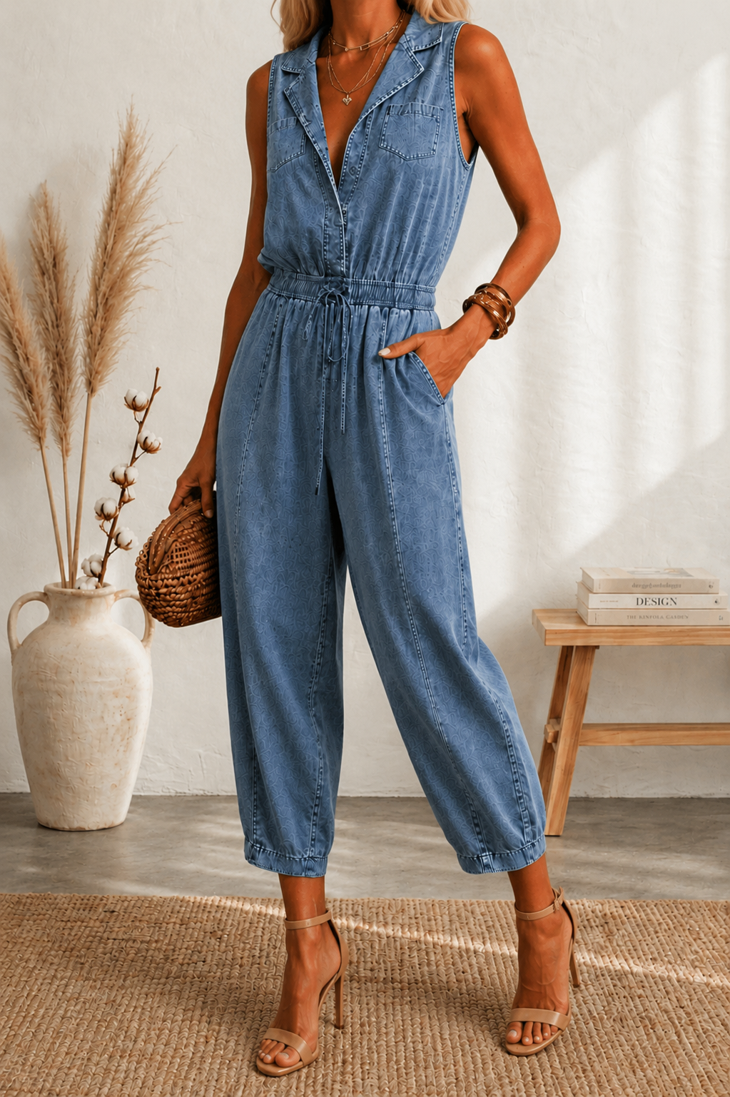 Elsa | Capri Jumpsuit