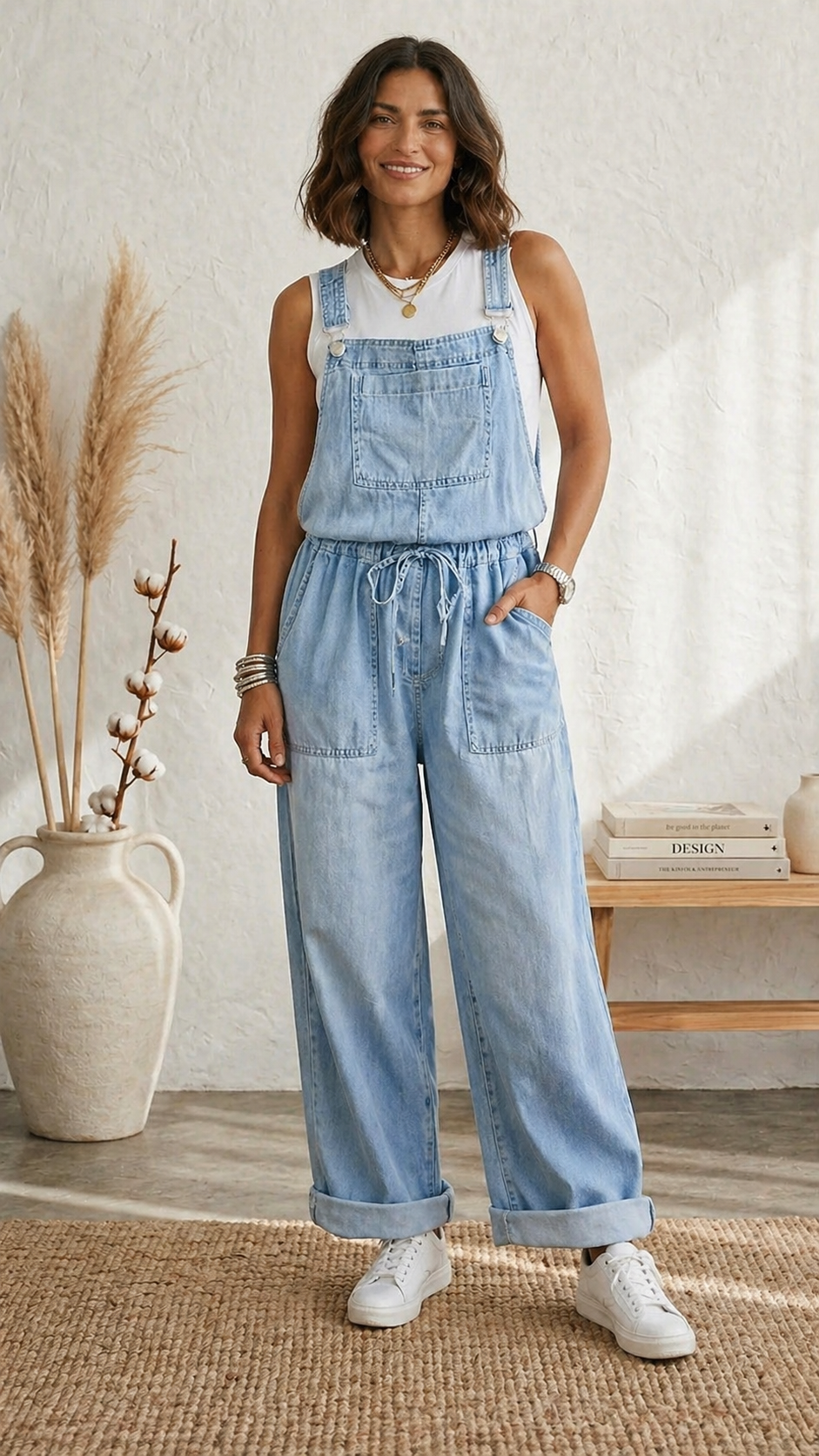 Monserrat | Wide-Leg Jumpsuit with Straps