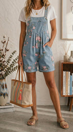Gloria | Floral Romper
