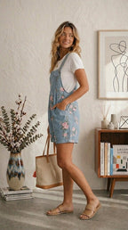 Gloria | Floral Romper