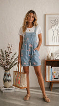 Gloria | Floral Romper