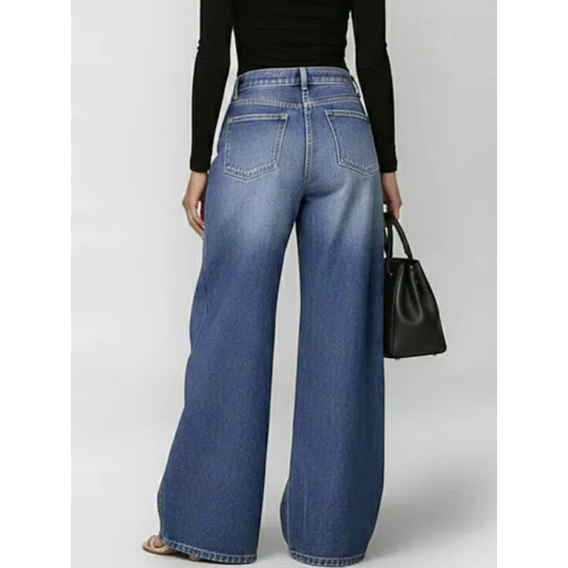 New Arrivals🔥 Hollow Design High Rise Denim Jeans