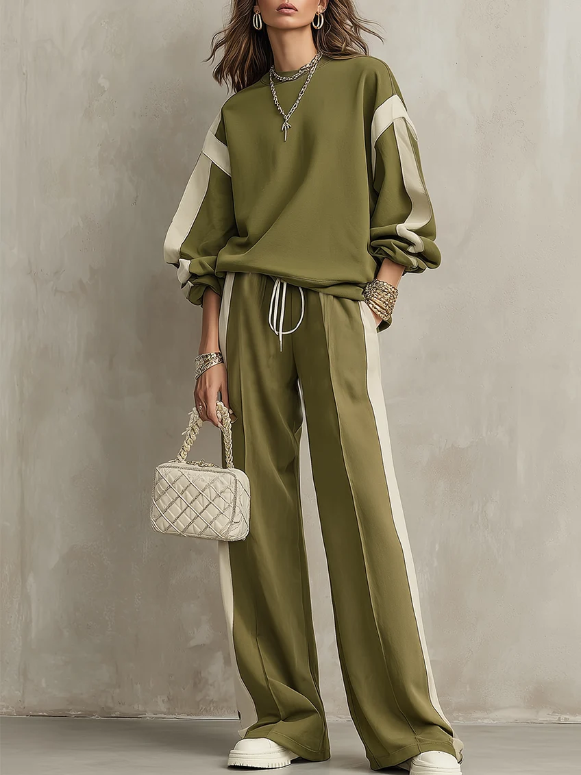 Relaxed Wide-Leg Lounge Set
