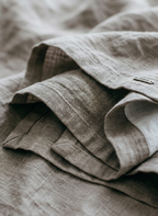 Cotton-Linen Henley Long-Sleeve Shirt