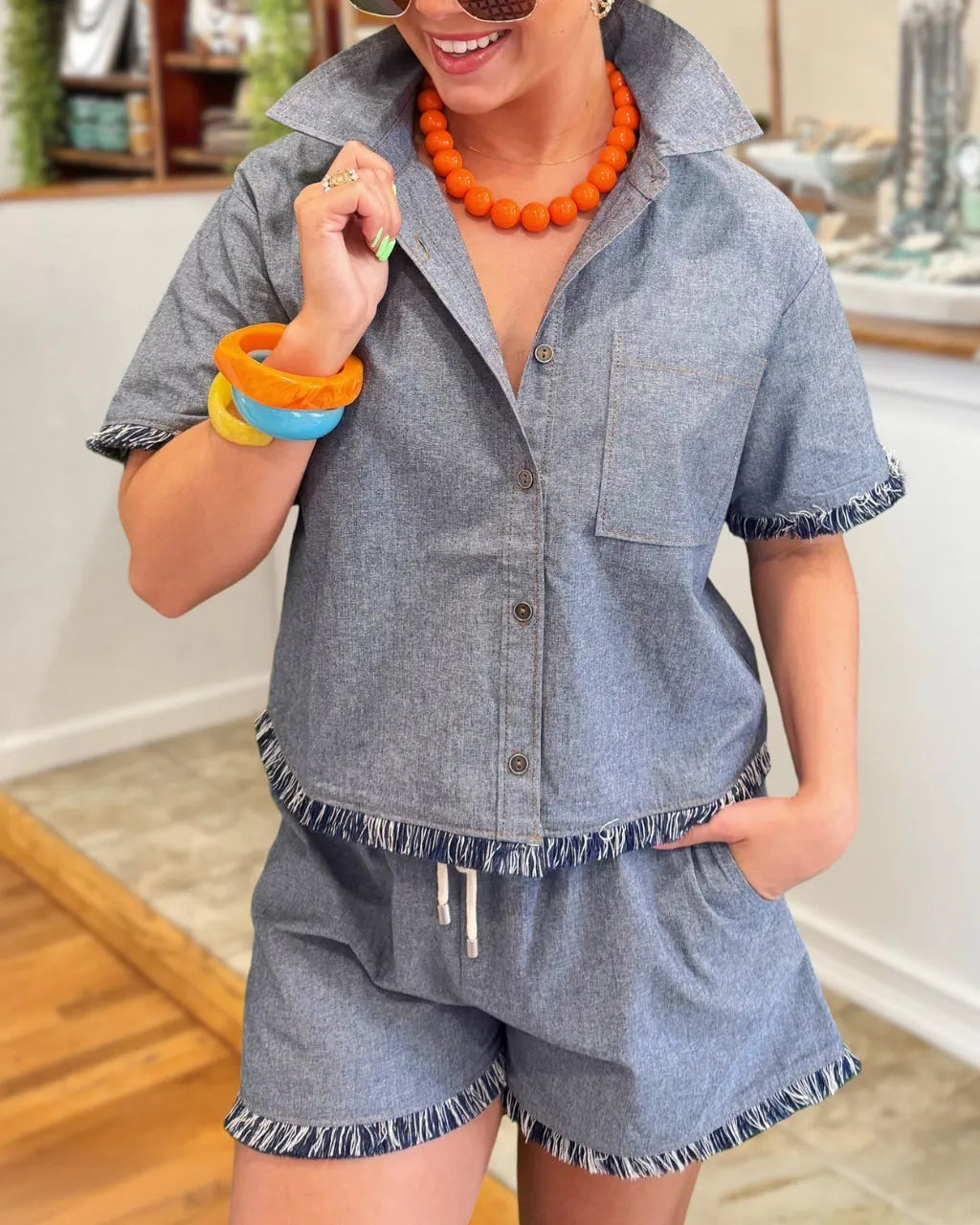 Always Deliver Wild Denim Set