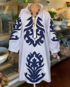 Vintage Poplin Pattern Dress