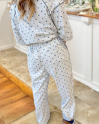 Terry Soft Polka Dot Set