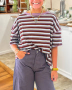 Versatile Striped Essential Top