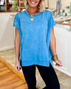 Easy Washed Cotton Tee