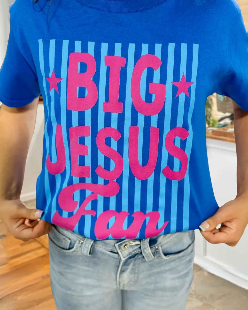 "Big Jesus Fan" Graphic T-Shirt