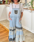 Leopard Layered Patchwork Jumpsuit