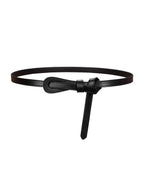 Women's Fashionable Imitation Leather Thin Belt