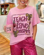 Teach Love Inspire Printed Tee