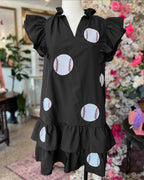 Baseball Fan Sequin Dress