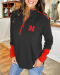 Nebraska Half-Zip Top