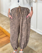 Easy Style Leopard Joggers