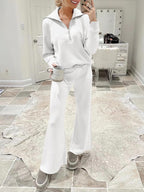 2024 Fall Trendy Outfits Oversized Two Piece Sweatsuit