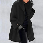 Women's Casual Button Oversized Hooded Coat