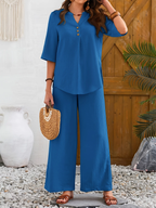 ⏰ LAST DAY SAVE 50% 💥Women's Cotton Casual Loose Suit