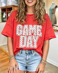 Game Day Embroidered T-shirt