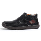 ⏰Limited Time Sale 70% OFF-Men’s Handmade Premium Leather Slip-On Driving Boots