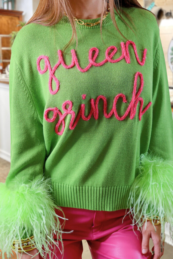 Queen Feathers Sweatershirt