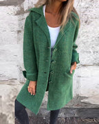 🎄Christmas Sale🔥 Casual Lapel Wool Single Breasted Long Coat- 48% OFF