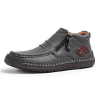 ⏰Limited Time Sale 70% OFF-Men’s Handmade Premium Leather Slip-On Driving Boots