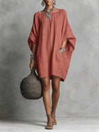 New Arrivals🔥Women's Elegant Casual cotton and linen dress